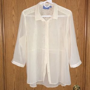 Sheer blouse